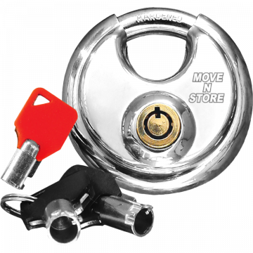 MMK 70mm Stainless-Steel Barrel Key Padlock